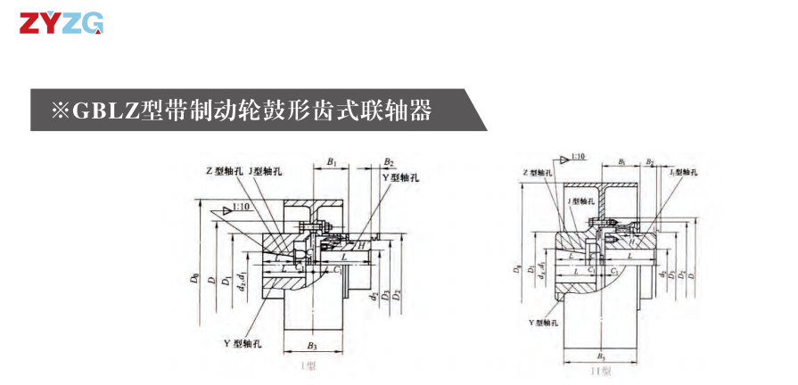 GBLZ 型带制动轮鼓形齿式PROUMB官方网址进入