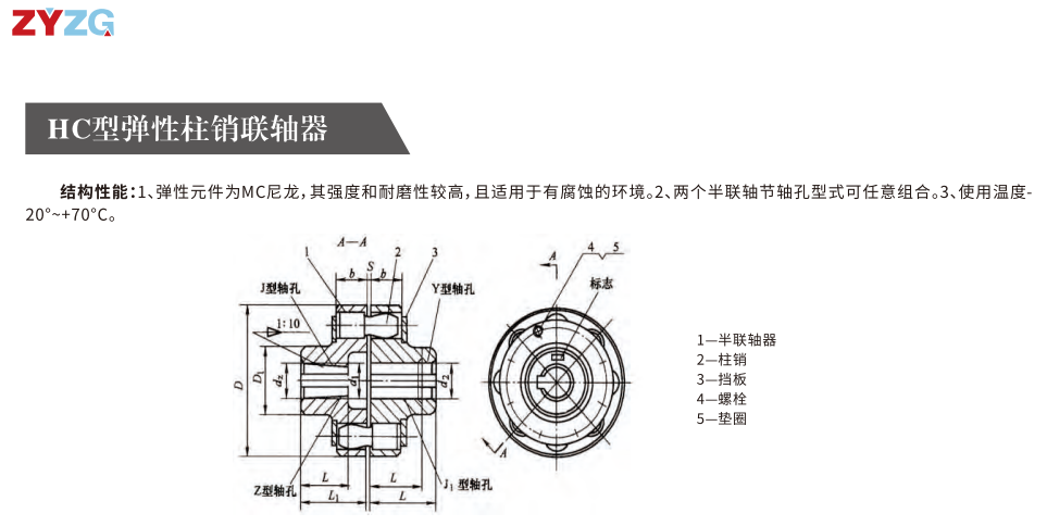 HC型弹性柱销PROUMB官方网址进入