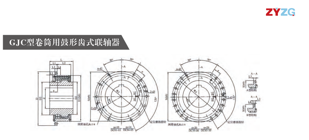 GJC型卷筒用鼓形齿式PROUMB官方网址进入